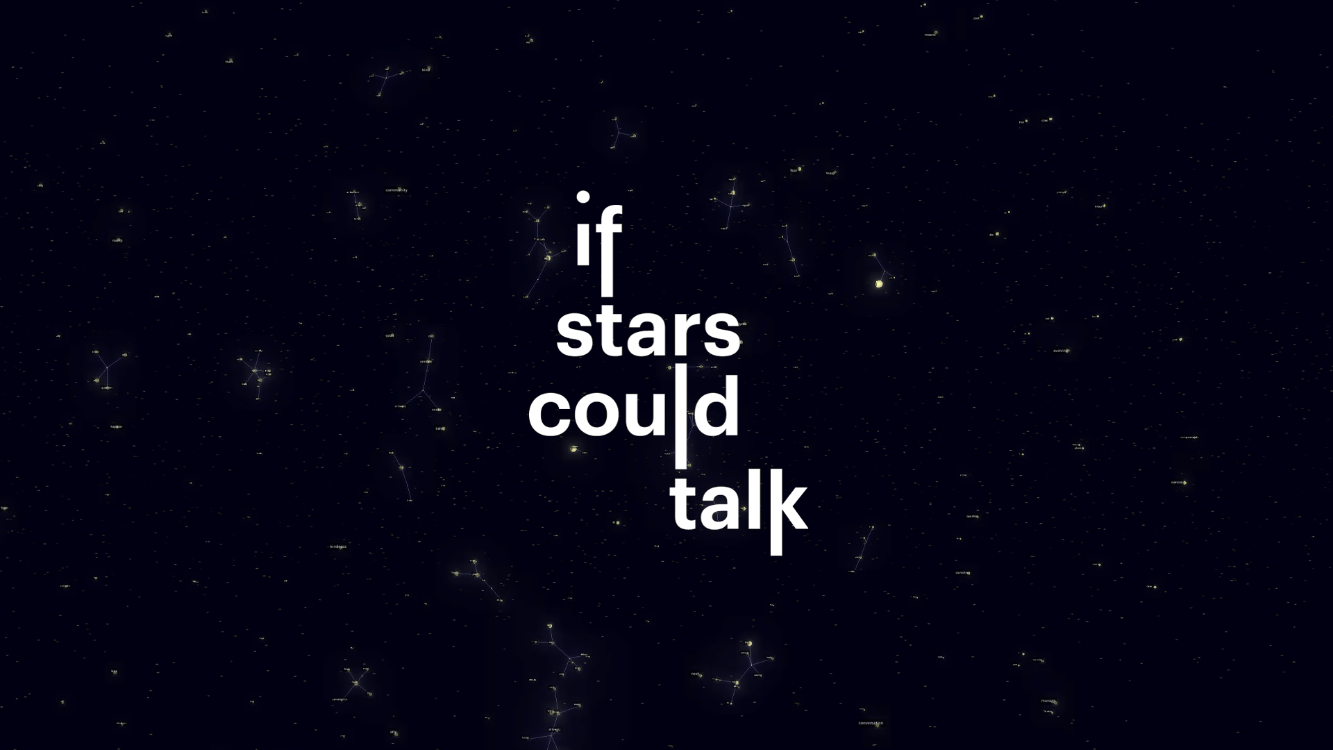 If Stars Could Talk logo